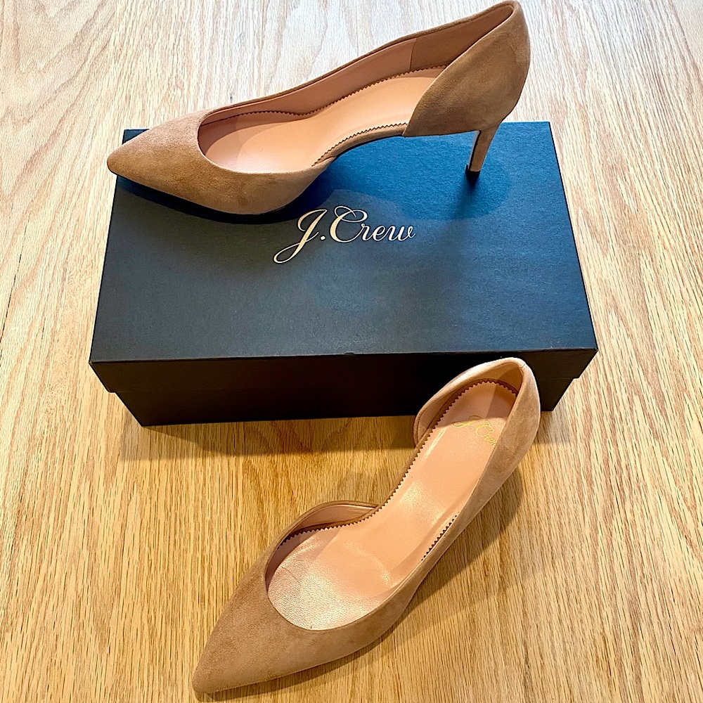J. Crew Lucie (Colette) Pump Ashen Brown NWT